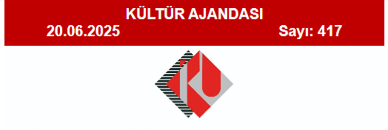 Kültür Ajandası 417. Sayı