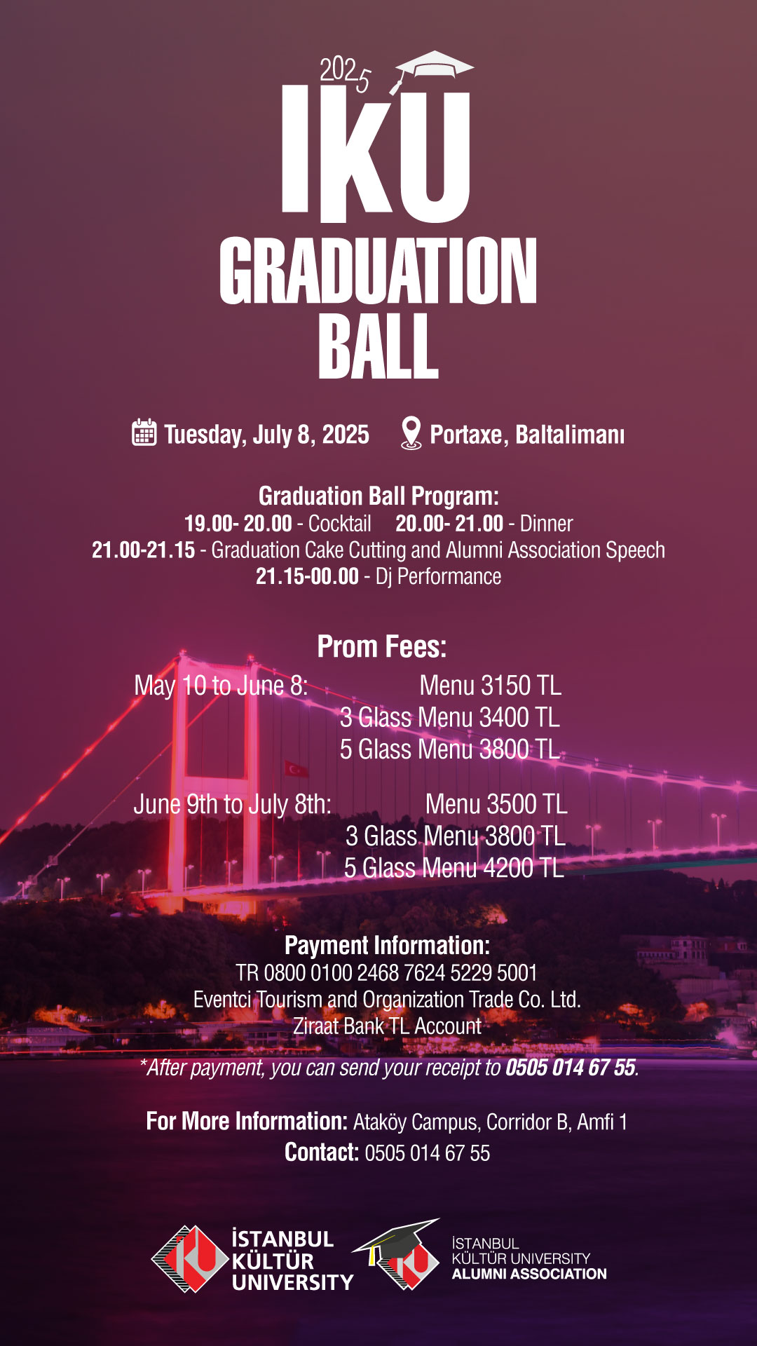 İKÜ 2025 Mezuniyet Balosu